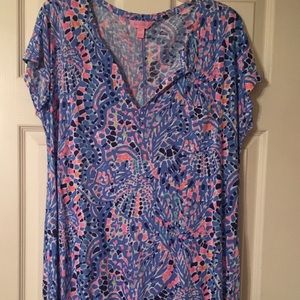 Lilly Pulitzer tic tac tile dress